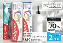 Caprabo Colgate - dentifrici original total oferta
