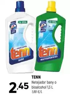 Coviran Tenn - netejador bany o bioalcohol oferta