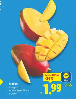 Lidl Mango oferta