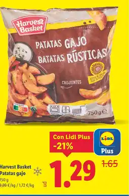 Lidl HARVEST BASKET Patatas gajo oferta