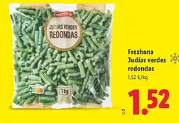 Lidl FRESHONA Judias verdes redondas oferta