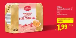 Lidl MILBONA Mantequilla consal oferta