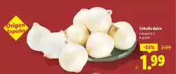 Lidl Cebolla dulce oferta