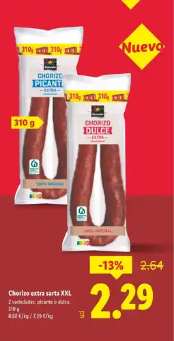 Lidl Chorizo extra sarta XXL oferta
