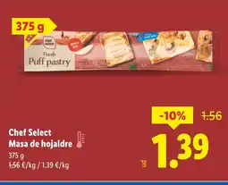 Lidl CHEF SELECT Masa de hojaldre oferta