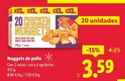 Lidl Nuggets de pollo oferta