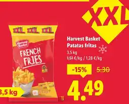 Lidl HARVEST BASKET Patatas fritas oferta