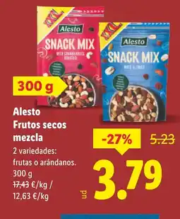Lidl ALESTO Frutos secos mezcla oferta