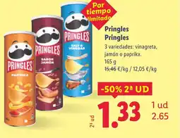 Lidl PRINGLES oferta