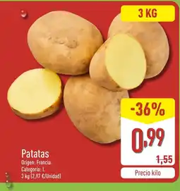 ALDI Patatas oferta