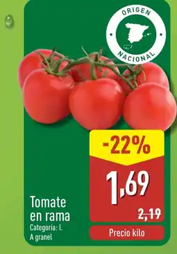 ALDI Tomate en rama oferta