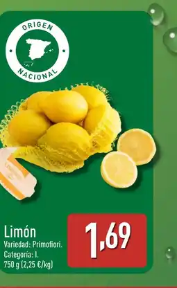 ALDI Limón oferta