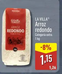 ALDI LA VILLA Arroz redondo oferta