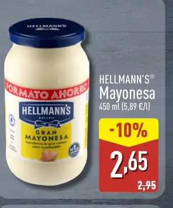 ALDI HELLMANN'S Mayonesa oferta