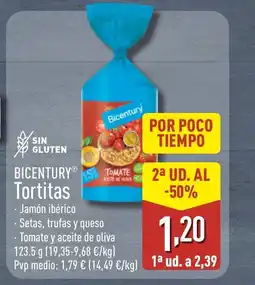 ALDI BICENTURY Tortitas oferta