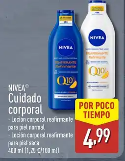 ALDI NIVEA Cuidado corporal oferta