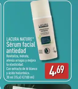 ALDI LACURA NATURE Sérum facial antiedad oferta