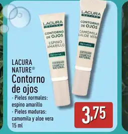 ALDI LACURA NATURE Contorno de ojos oferta