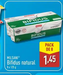 ALDI MILSANI Bífidus natural oferta