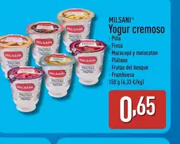 ALDI MILSANI Yoqur cremoso oferta