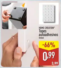 ALDI HOME CREATION Topes autoadhesivos oferta