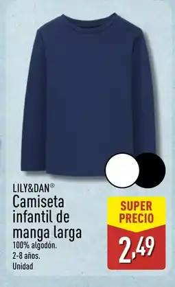 ALDI LILY&DAN Camiseta infantil de manga larga oferta