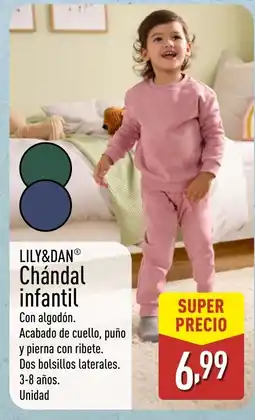 ALDI LILY&DAN Chándal infantil oferta