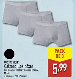 ALDI UP2FASHION Calzoncillos bóxer oferta