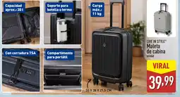 ALDI LIVE IN STYLE Maleta de cabina oferta
