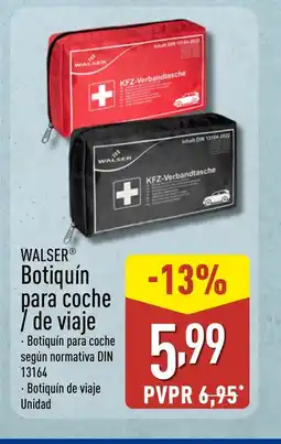 ALDI WALSER Botiquín para coche / de viaje oferta