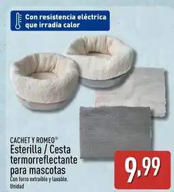 ALDI CACHET Y ROMEO Esterilla / Cesta termorreflectante para mascotas oferta