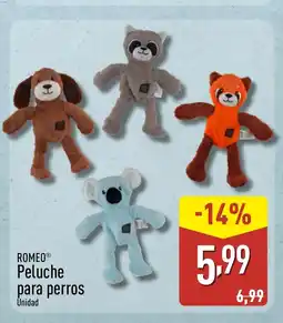 ALDI ROMEO Peluche para perros oferta