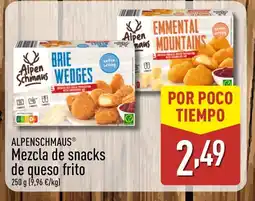 ALDI ALPENSCHMAUS Mezcla de snacks de queso frito oferta