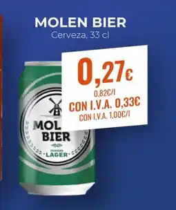 Arenas CashDiplo MOLEN BIER Cerveza oferta