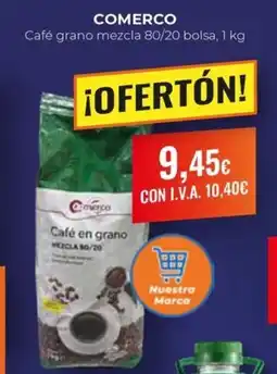 Arenas CashDiplo COMERCO Café grano mezcla 80/20 bolsa oferta