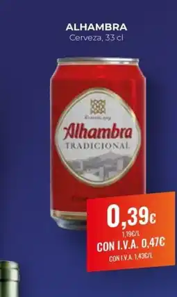 Arenas CashDiplo ALHAMBRA Cerveza oferta