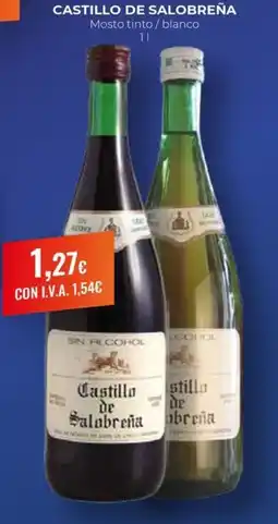 Arenas CashDiplo CASTILLO DE SALOBREÑA Mosto tinto / blanco oferta