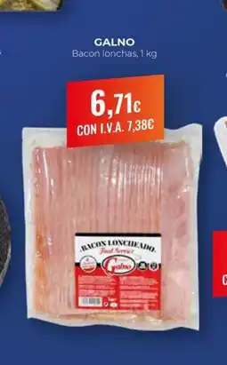 Arenas CashDiplo GALNO Bacon lonchas oferta