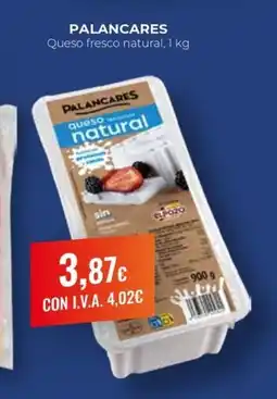 Arenas CashDiplo PALANCARES Queso fresco natural oferta