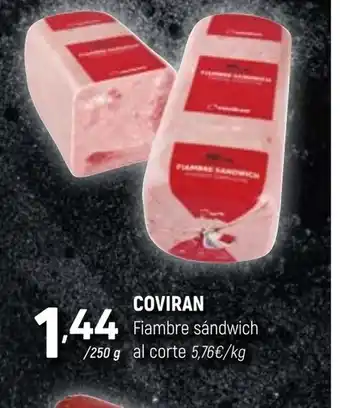 COVIRAN Fiambre sandwich