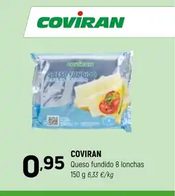 Coviran COVIRAN Queso fundido 8 lonchas oferta