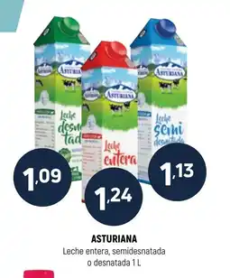 Coviran ASTURIANA Leche entera, semidesnatada o desnatada oferta