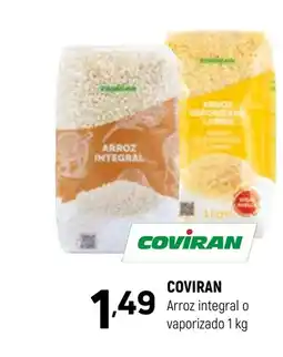 Coviran COVIRAN Arroz integral o vaporizado oferta