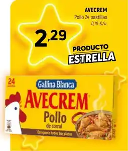 Coviran AVECREM Pollo 24 pastillas oferta