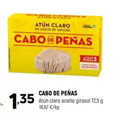 Coviran CABO DE PEÑAS Atún claro aceite girasol oferta