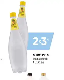 Coviran SCHWEPPES Tónica botella oferta