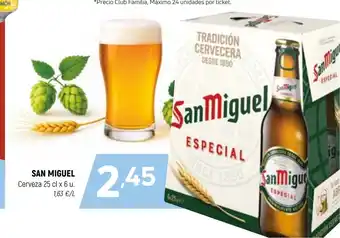 Coviran SAN MIGUEL Cerveza oferta