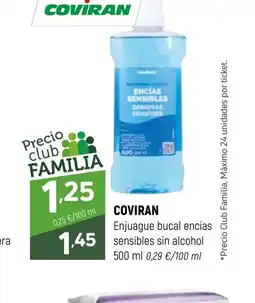 Coviran COVIRAN Enjuague bucal encías sensibles sin alcohol oferta