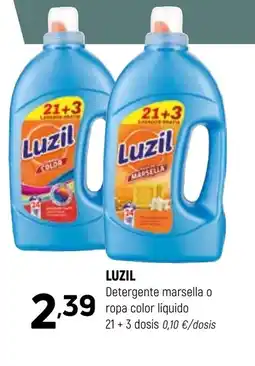Coviran LUZIL Detergente marsella o ropa color líquido oferta