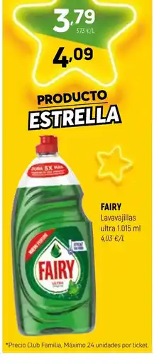 Coviran FAIRY Lavavajillas ultra oferta